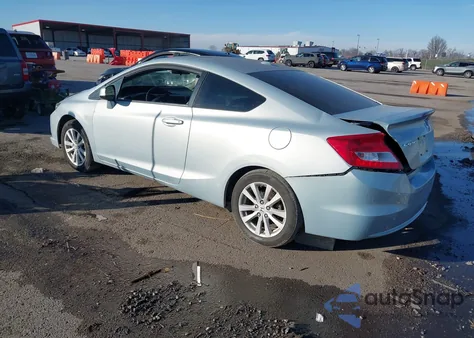 2012 Honda Civic Ex-L from USA, damaged, VIN 2HGFG3B03CH513023